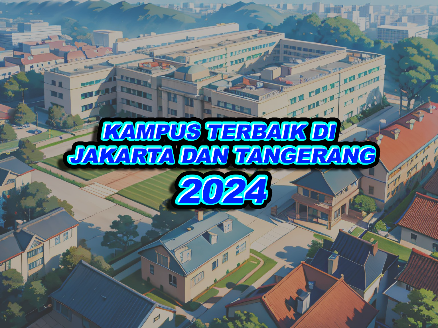 Beberapa universitas di Jakarta dan Tangerang